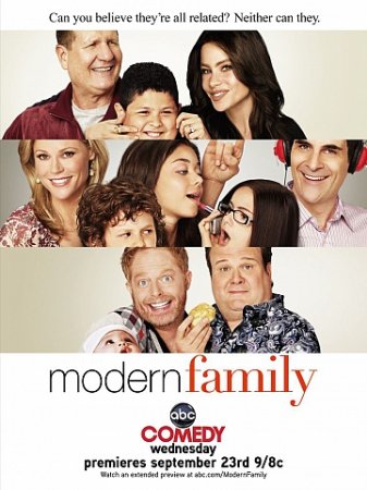 Американская семейка 1 сезон / Modern Family (2009) онлайн